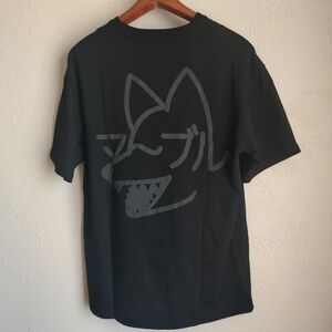 Marble Soda Marble Wolf Graphic Print T Shirt